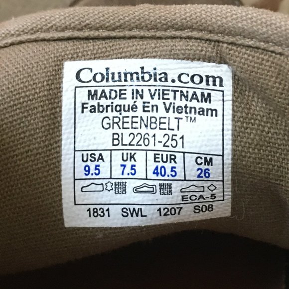 Columbia Greenbelt Leather Low Top Skater Sneakers - Picture 16 of 16